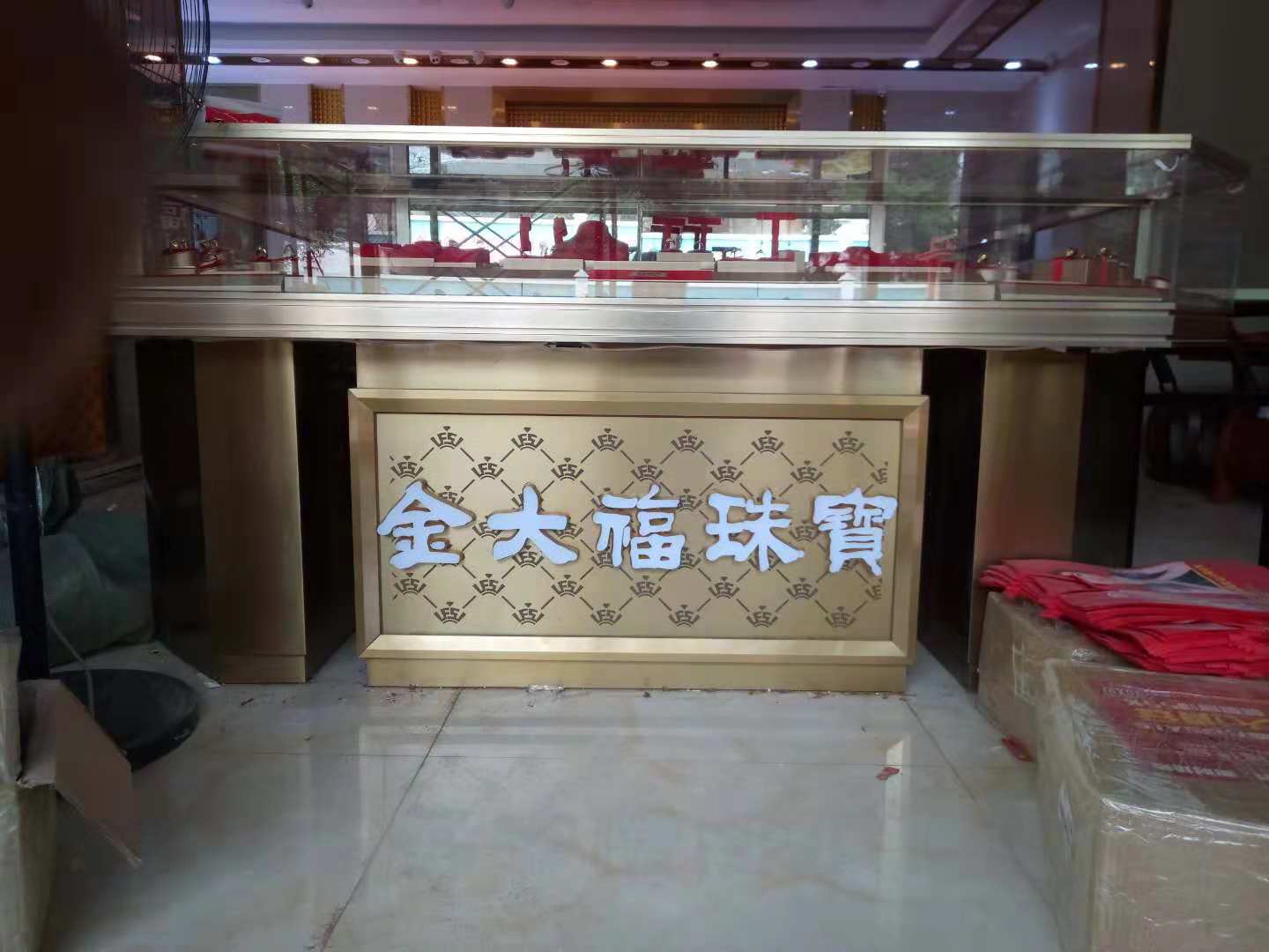 廣州珠寶店鋪店招店牌制作安裝